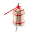 Fruit Wine Press Manual 18L Wood Basket Winemaking Equipment
