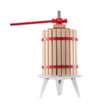 Fruit Wine Press Manual 18L Wood Basket Winemaking Equipment