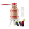 Fruit Wine Press 6L Manual Juice Maker Solid Wood Cider Apple Grape