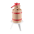 Fruit Wine Press 6L Manual Juice Maker Solid Wood Cider Apple Grape