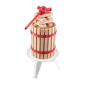 Fruit Wine Press 6L Manual Juice Maker Solid Wood Cider Apple Grape