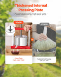 Cefito 3L Fruit Wine Press Stainless Steel Manual Juice Maker