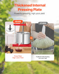 VEVOR Fruit Wine Press Manual 6L Stainless Steel Winemaking