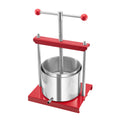 VEVOR Fruit Wine Press Manual 6L Stainless Steel Winemaking