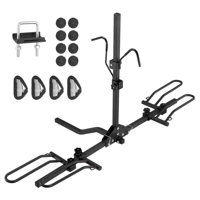 2-Bike Rack Hitch Mount Folding Carrier 1.25
