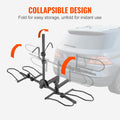 2-Bike Rack Hitch Mount 160lbs Folding Carrier Car Truck SUV