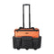 Rolling Tool Bag 27 Pockets Heavy Duty Wheels Telescoping Handle
