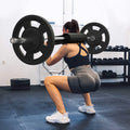 Safety Squat Bar Weight Lifting Attachment Fitness Equipment