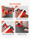 Heavy-Duty Pipe Chain Vise 1/4