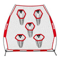 Football Trainer Throwing Net 2133.6mm 5 Target Pockets