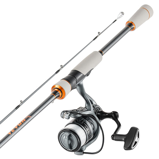 Fishing Rod Reel Combo IM6 Carbon 2m Bass Spinning 6+1 Bearings