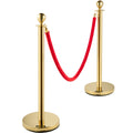 4Pcs Gold Stanchion Posts 38