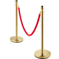 4Pcs Gold Stanchion Posts 38