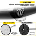 Crowd Control Stanchion Set 2 Silver Base 5ft Black Velvet Rope