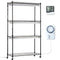 Plant Stand with Grow Lights 4 Tiers 180W 150 cm Tall Plant Grow Shelf