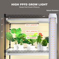 Levitex Plant Stand 4 Tier 180W Grow Light 150cm Tall Shelf