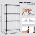 Levitex Plant Stand 4 Tier 180W Grow Light 150cm Tall Shelf