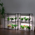 DIY Plant Stand 6 Tier 192W Grow Lights 70.9