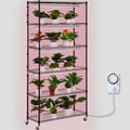 Artiss Plant Stand Grow Light 6 Tier 180W 180cm Indoor Shelf