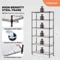 Artiss Plant Stand Grow Light 6 Tier 180W 180cm Indoor Shelf