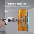 Drywall Flat Box 10 Inch Aluminum Finishing Mud Box Plasterboard