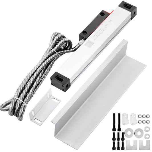 1 Axis Lathe Linear Scale 200mm 0.0002" Optical Precision Aluminum