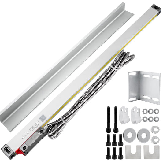 1 Axis Lathe Linear Scale 550mm Optical Precision Aluminum Milling