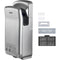 Jet Hand Dryer Automatic High Speed Silver Washroom 1800W