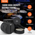 5-Piece Drum Bag Set 1680D Oxford Padded 55cm Kick 30cm Tom