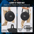 5-Piece Drum Bag Set 1680D Oxford Padded 55cm Kick 30cm Tom