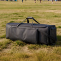 Drum Hardware Bag with Wheels 1680D Carry Case Black