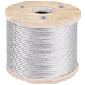 304 Stainless Steel Wire Rope 4.8mm 7x19 76m Reel