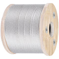 304 Stainless Steel Wire Rope 4.8mm 7x19 76m Reel