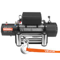 Electric Winch 5400kg 12V DC Steel Rope Wireless Remote IP55