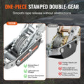Come Along Winch 5 Ton Steel Cable Ratchet Puller 3 Hooks
