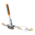 Come Along Winch 5 Ton Steel Cable Ratchet Puller 3 Hooks