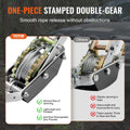 Power Puller Come Along Winch 2 Ton 4409lbs Heavy Duty