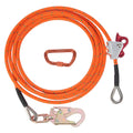 12.7mm Steel Core Flipline 16ft Arborist Tree Climbing Fall Protection