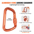 12.7mm Steel Core Flipline 16ft Arborist Tree Climbing Fall Protection