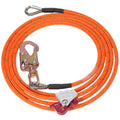 12.7mm Steel Core Flipline 16ft Arborist Tree Climbing Fall Protection