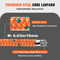 16mm Steel Core Flipline 8ft Arborist Fall Protection