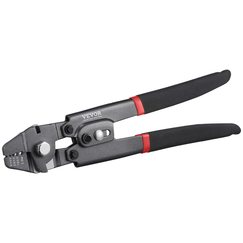 Crimping Tool 2.2mm Wire Rope Cable Cutter 160pc Aluminium Buckles