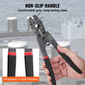 Crimping Tool 2.2mm Wire Rope Cable Cutter 160pc Aluminium Buckles