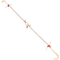 V-Chain Bridle 4364kg G80 Tow Chain RTJ Hooks Galvanized Steel