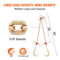 V-Chain Bridle 4364kg G80 Tow Chain RTJ Hooks Galvanized Steel
