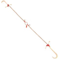 V-Chain Bridle 4364kg G80 Tow Chain RTJ Hooks Galvanized Steel