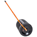 Compost Spreader 24in Peat Moss Roller 3 Height Adjust Steel