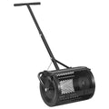 Compost Spreader 42cm Peat Moss Roller 3 Height Adjustable Steel