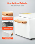 High Temperature Autoclave 2L 300W Dry Heat Steriliser Nail Beauty Lab