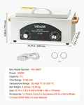 High Temperature Autoclave 2L 300W Dry Heat Steriliser Nail Beauty Lab